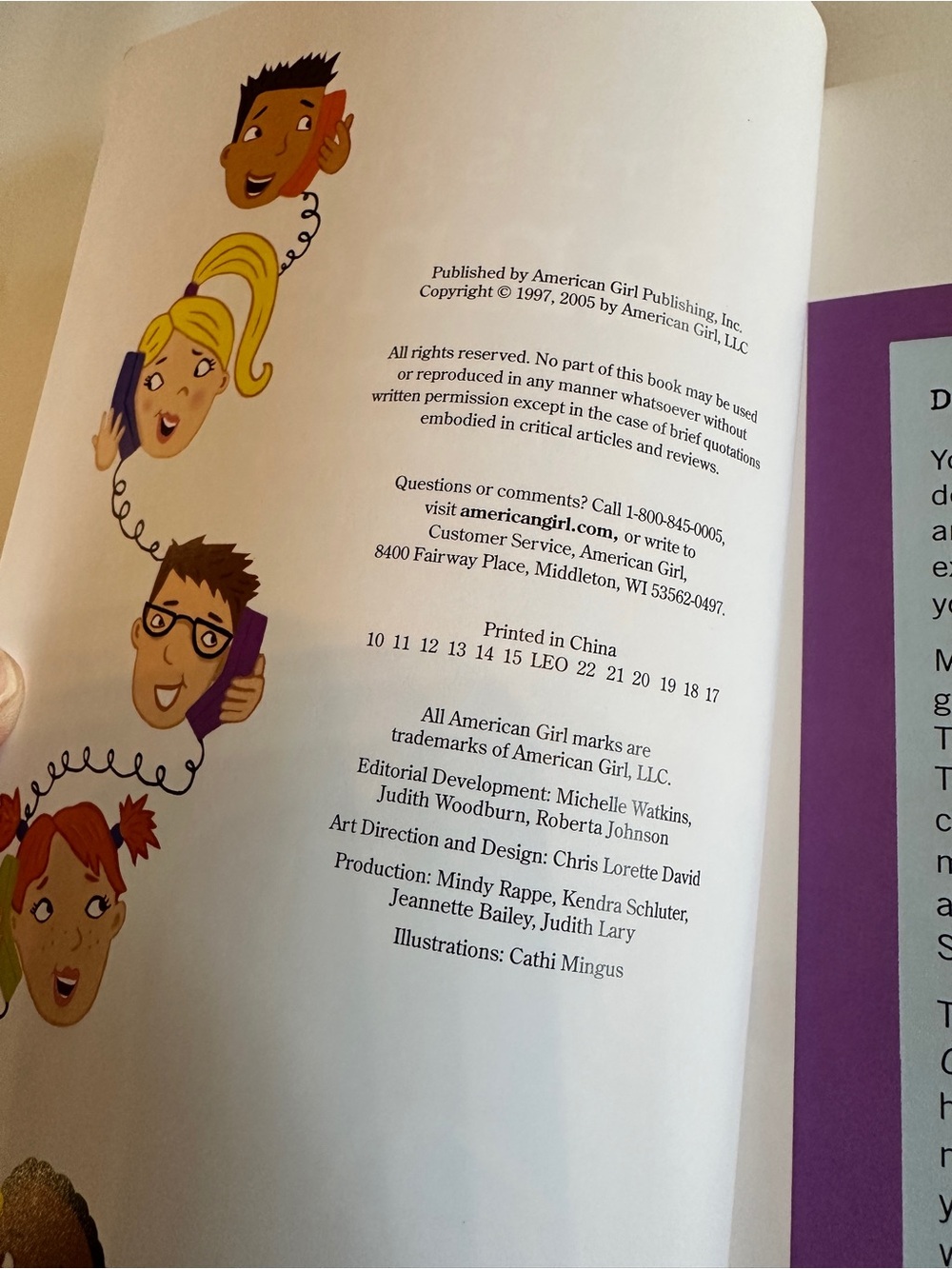American Girl “A Smart Girls' Guide to Manners” Paperback Book w Glossy Pages - Picture 11 of 13